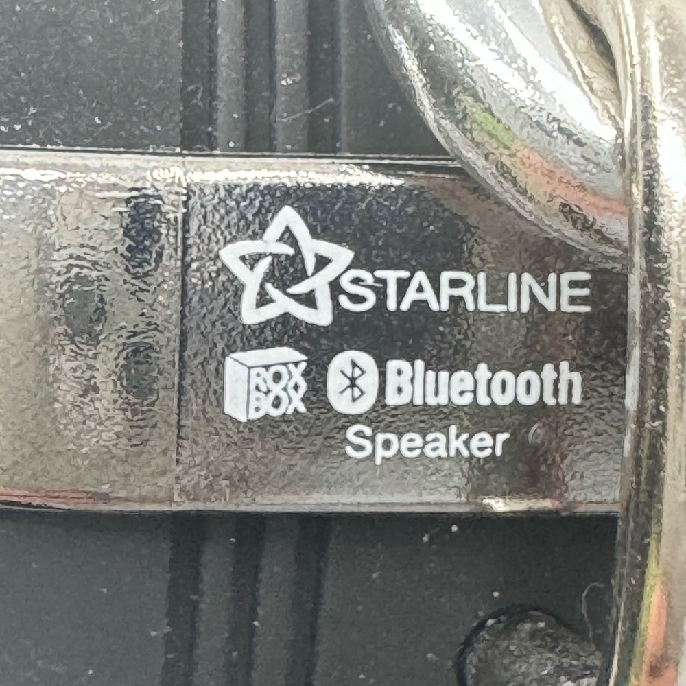 Starline RoxBox Cyclone Bluetooth Speaker Portable Compact Music Speaker Black