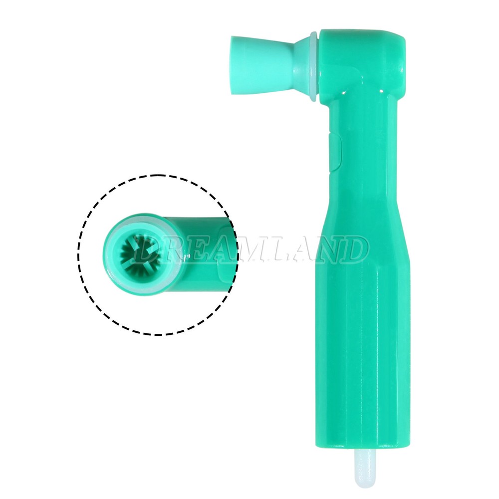 DISPOSABLE PROPHY ANGLES 500 SOFT CUP Green