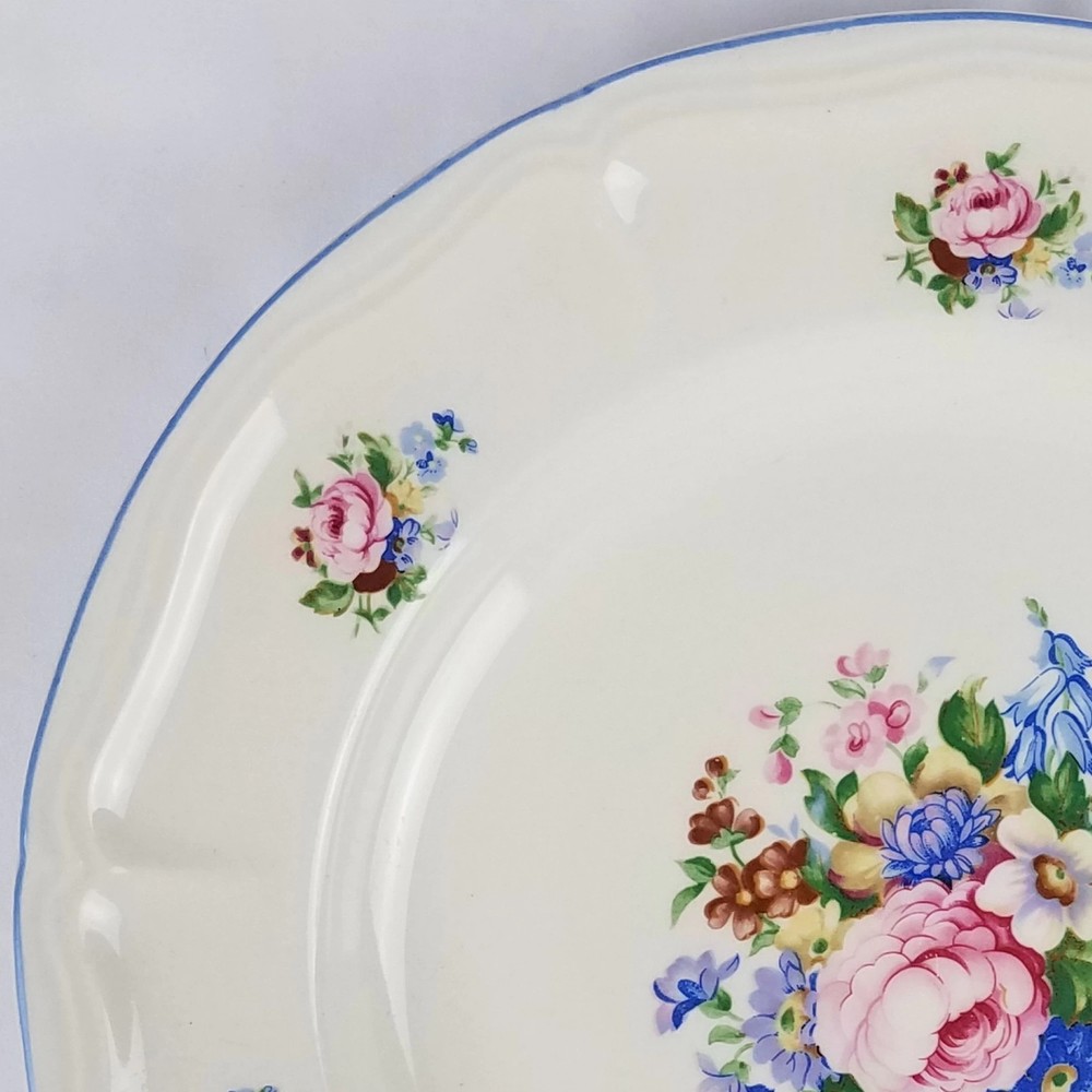 Perugino FLORAL Stoneware Dinner Plate