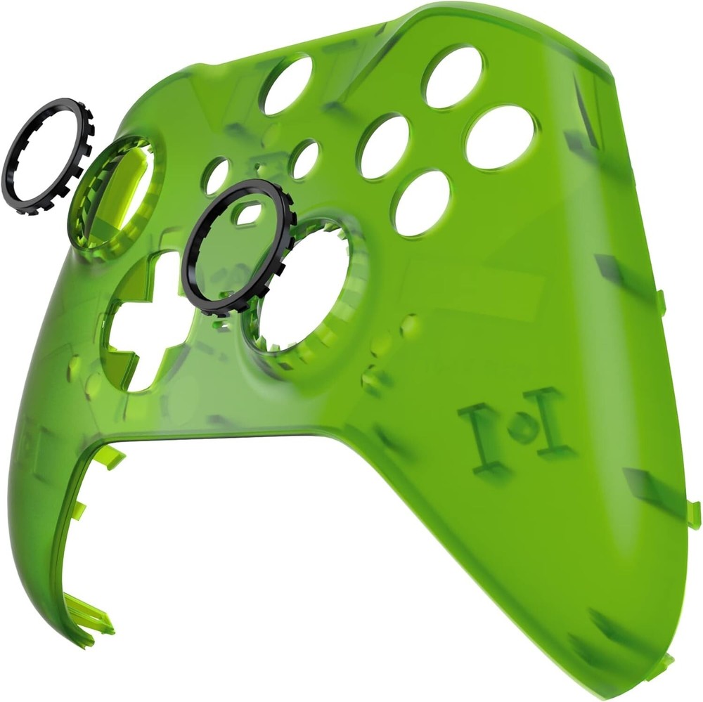 Clear Green Replacement Faceplate Cover for Xbox One Elite Controller Series 2