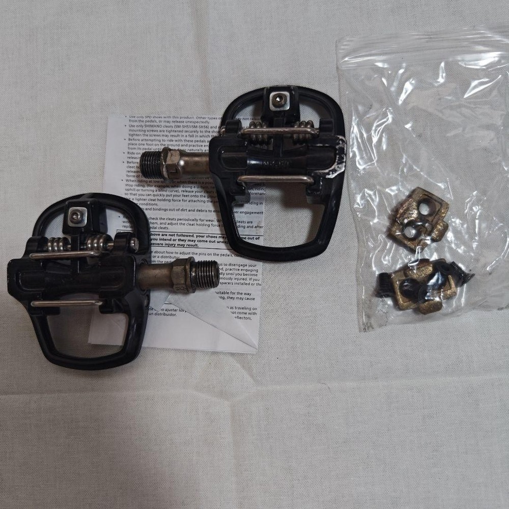 MKS URBAN-S Binding Pedals with Cleats Flat Side Smooth Bearings