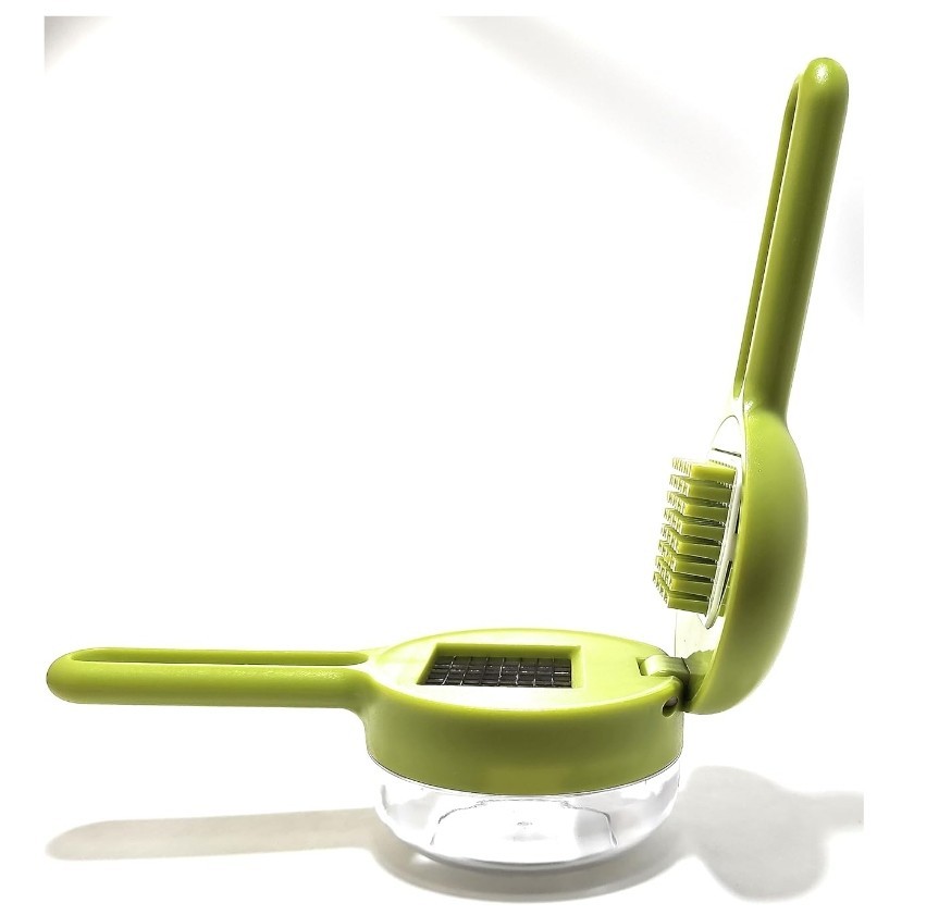 Joie Garlic Dicer With Handle (Green) - 7x7x6cm