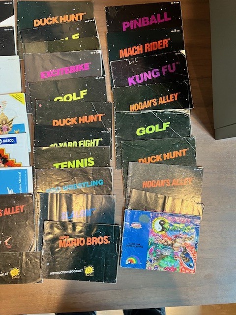 NES Nintendo manual instruction booklet