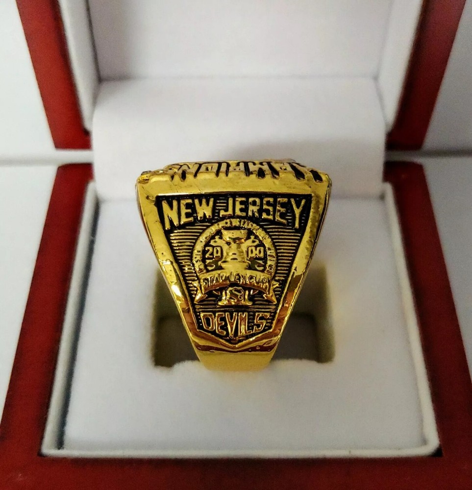Scott Stevens - 2000 New Jersey Devils Stanley Cup Ring With Wooden Display Box