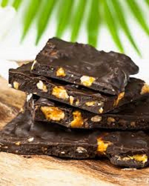 Decaf. Dark Choc. Macadamia Nut Dessert Coffee 10 Medium Bold K-Cups