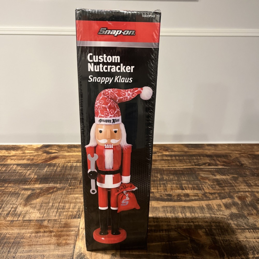NEW Snap-On Custom Nutcracker SNAPPY KLAUS Brand New Sealed!