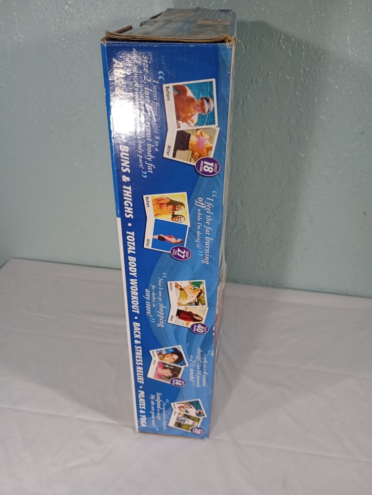 The Bean Ultimate Exerciser Shape Tone Body Rocking Action W/ Pump *Open Box*
