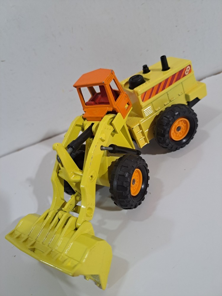 Majorette Die Cast 1/56 Scale Chargeuse Artiulee Construction Wheel Loader