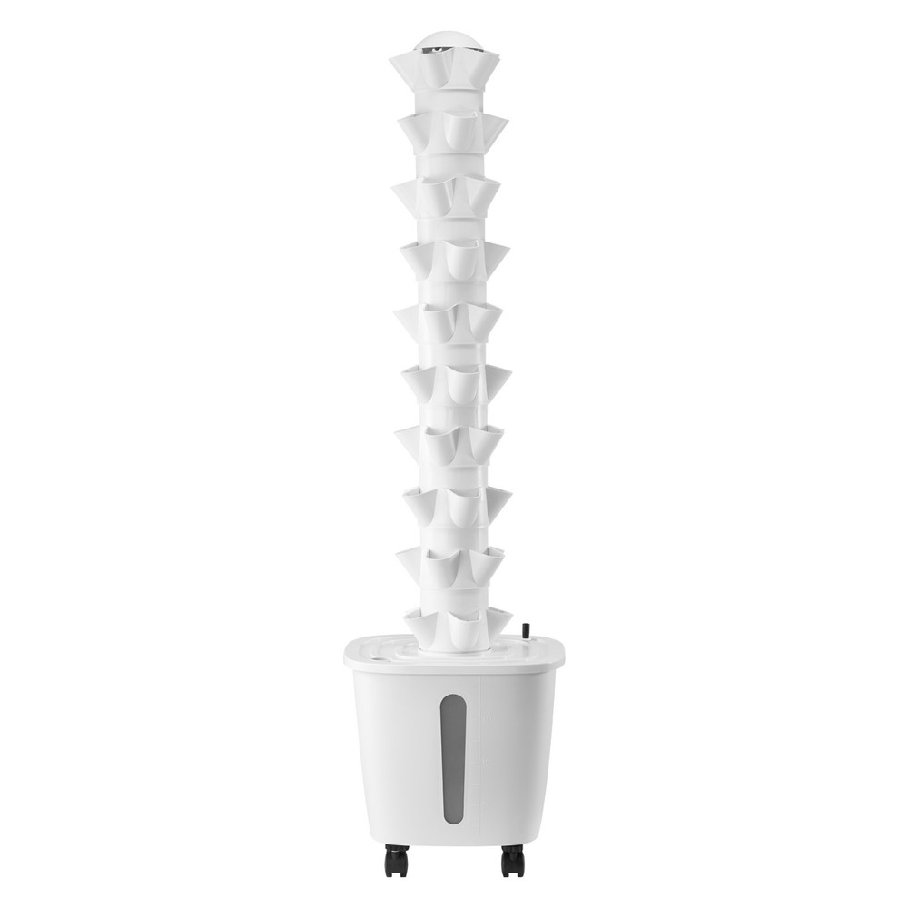 Hydroponic Growing System with Wheel 50 Pods Indoor Hydroponic Tower