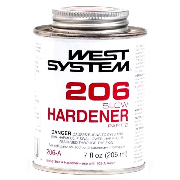 West System 206a SLOW Epoxy Hardener (.44 pt)