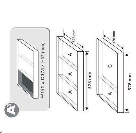 TOPTUL GEA1001 Trolley Tool Insert