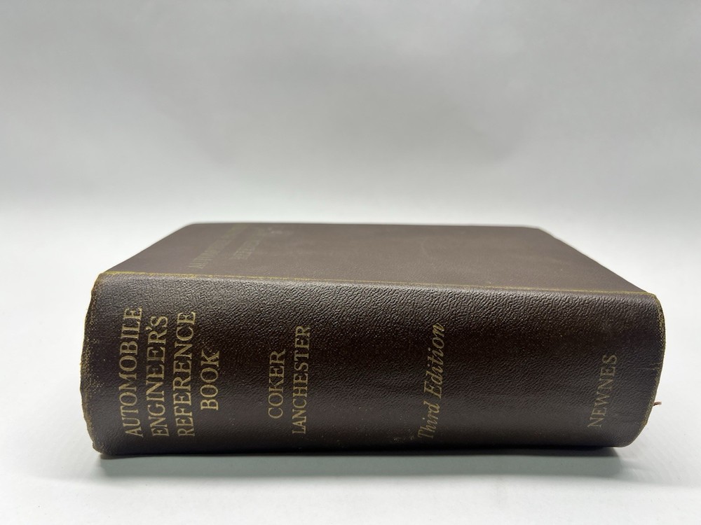 Vintage 1959 Automobile Engineer's Reference Book Newnes