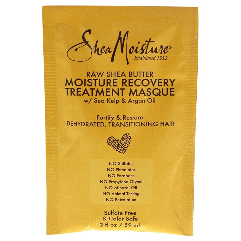 Shea Moisture Raw Shea Butter Deep Treatment Masque Packet's, 2 Ounce