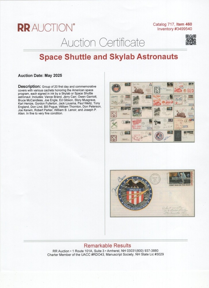 Don Lind Signed Cover / Autographed NASA Shuttle Astronaut