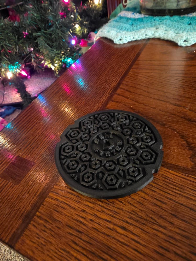 Bell System Telecom Manhole - 3pk Coaster Set