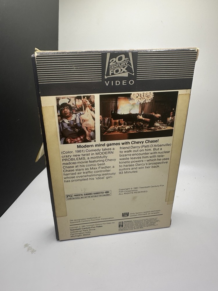 Modern Problems Betamax 1982 20th Beta Chevy Chase
