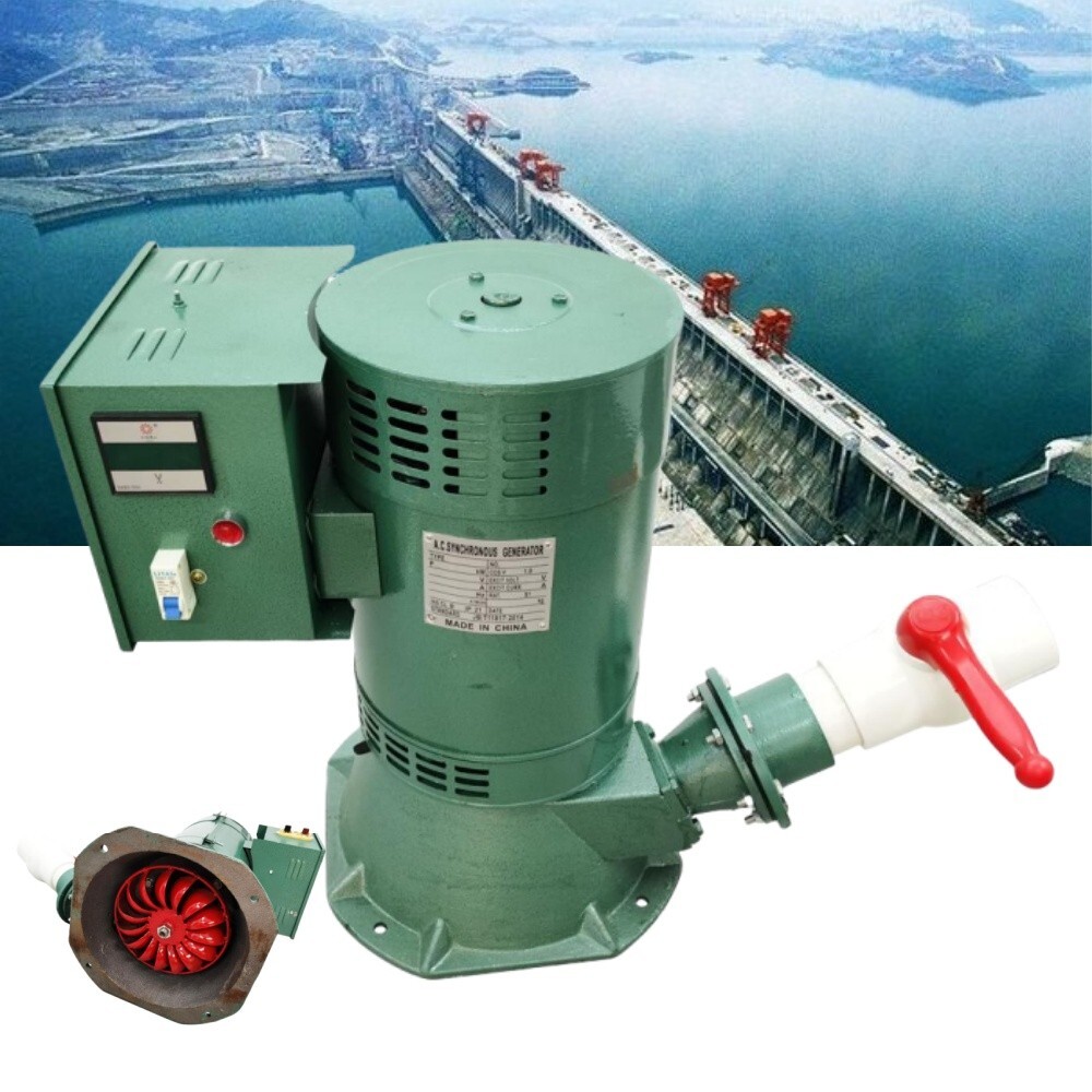 5KW Power Generation Equipment Automatic Regulated Hydraulic Generator Set