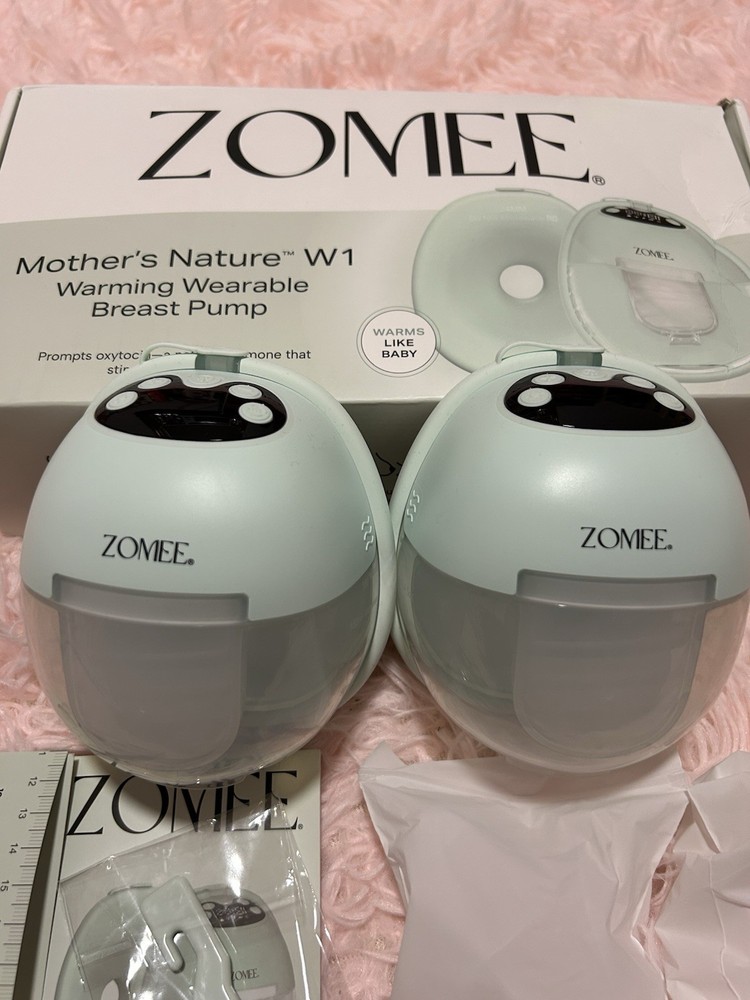 ZOMEE W1 Warming Wearable Breast Pump Used 1 Time