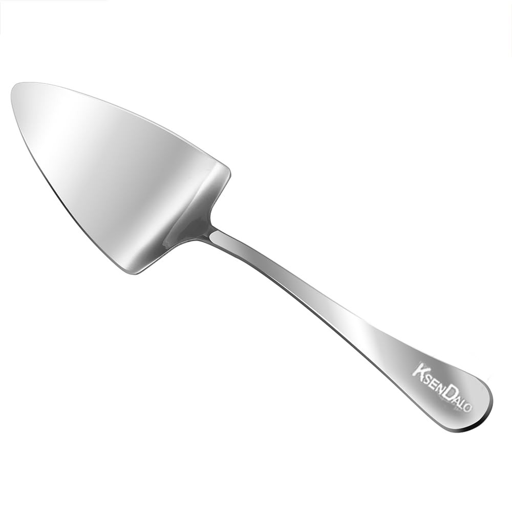 Pie Cake Server- Large Stainless Pie Spatula for Serving Cakes, Pies, Bizzas ...