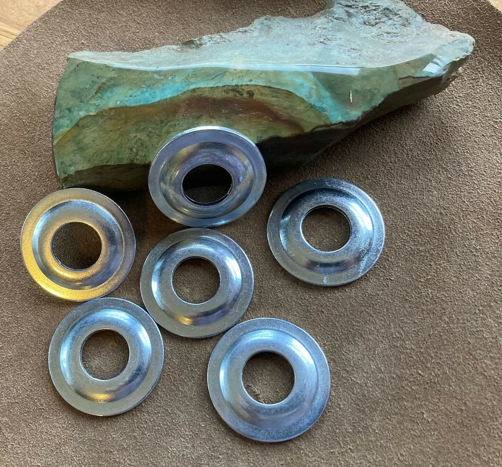 Lapidary Flanges (6 Pack) 1.5" x 5/8"