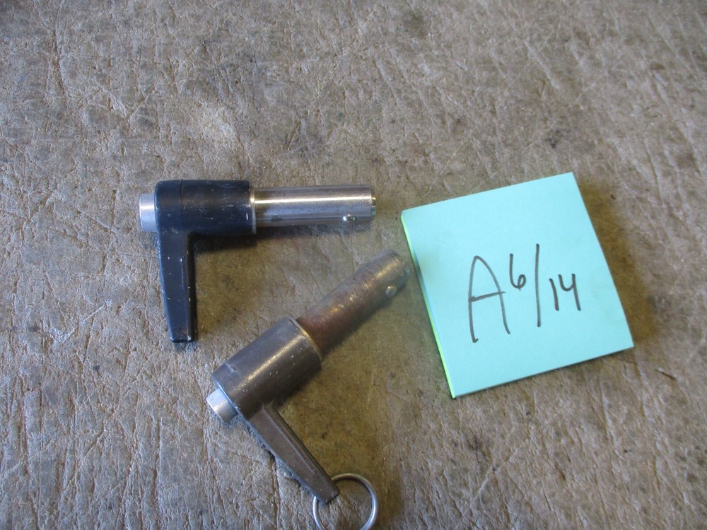 2 Used Push-Button Release Brushguard Pins, for HMMWV
