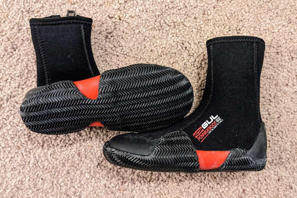 Gul Powerboot EZ 5mm Neoprene Boot Size JS Side Zip