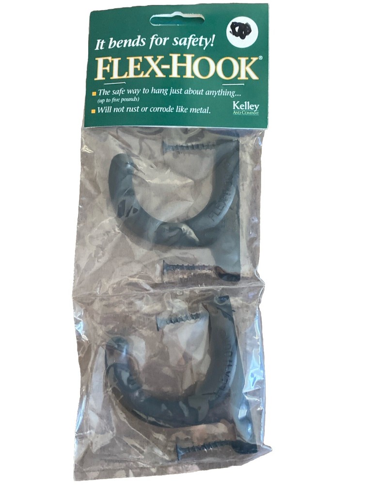2 Pack Kelley Flex-Hook - Black