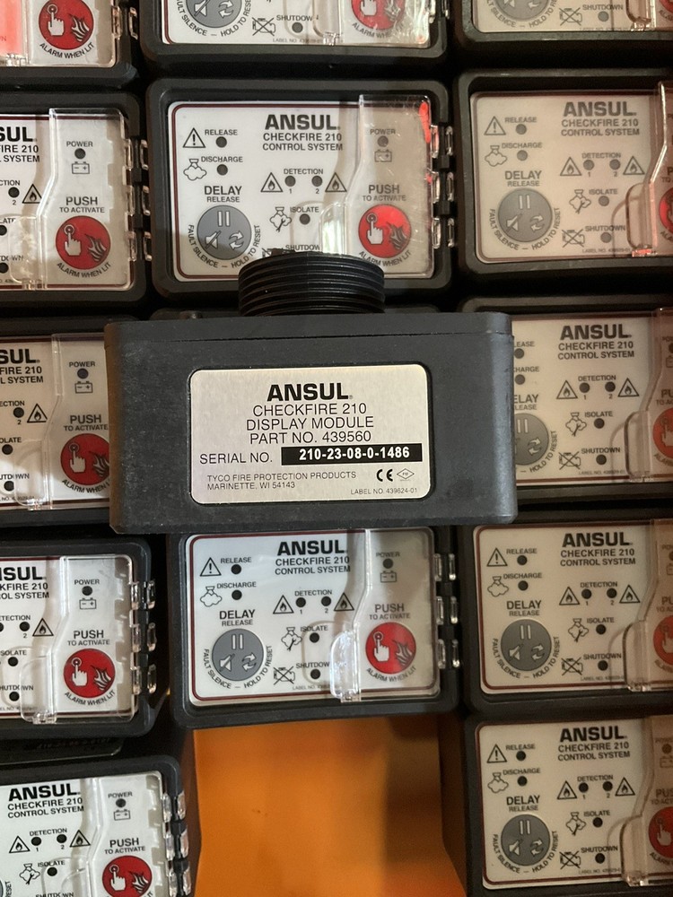 ANSUL CHECKFIRE 210 DISPLAY MODULE P/N 439560