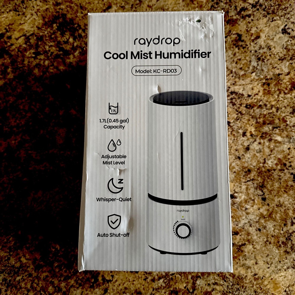 Ray drop Cool Mist Humidifier New