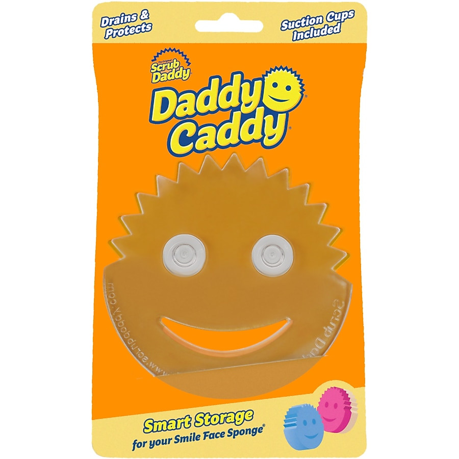 Scrub Daddy Daddy Caddy Polymer foam Sponge