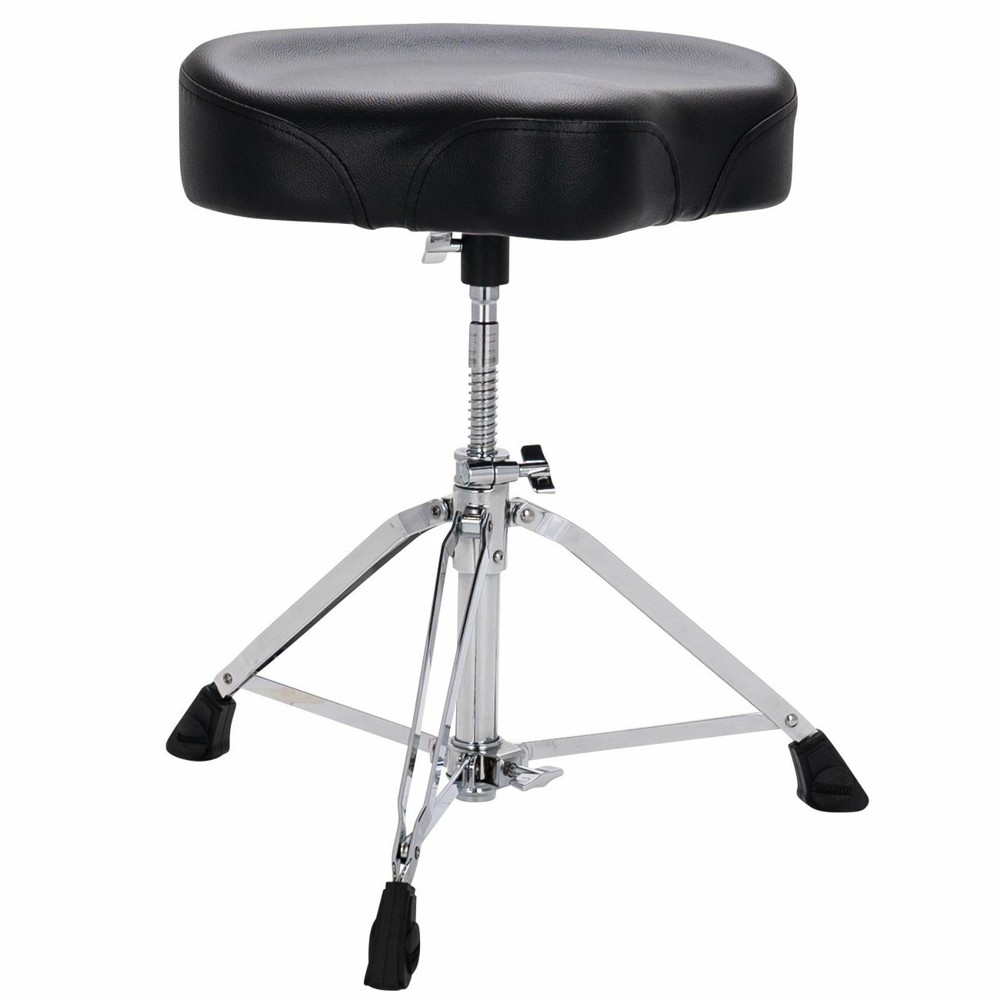 Ludwig LP50TH Pro Series Saddle Drum Throne, Black