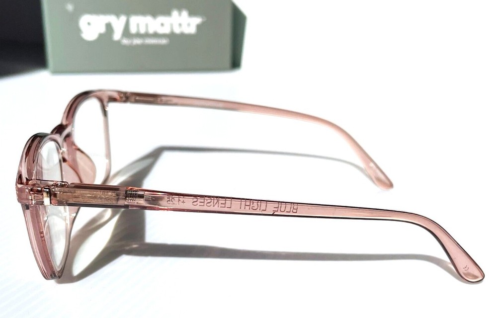 Gry Mattr DESIGNER READERS Shiny Rose INTUITIVE Blue Light Blocking Eyewear