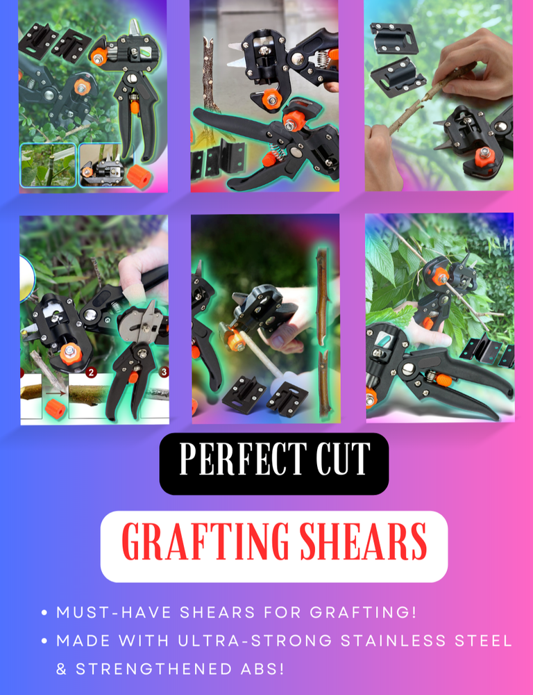 Garden Fruit Tree Grafting Tool, Pruning Shears, Professional Grafting Tool