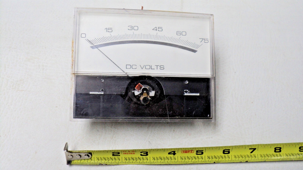 Modutec Meter 930034-205 75VDC Probably 50mv
