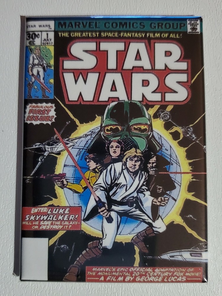 Star Wars number 1 Refrigerator Magnet 2" by 3" Marvel Comics