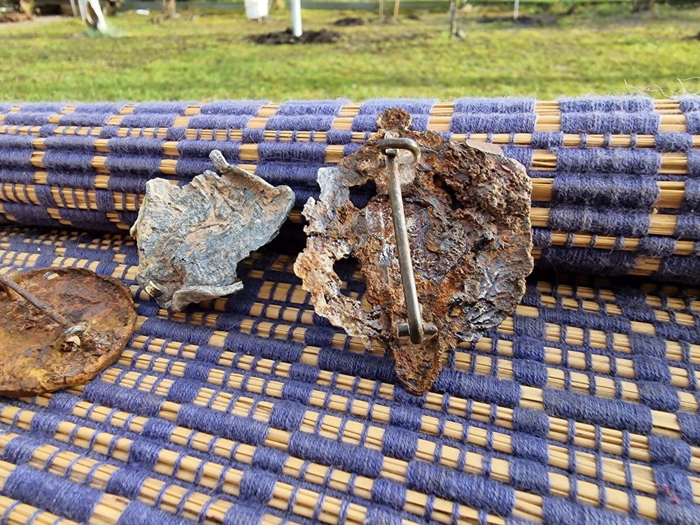 WW2 Original German Badges Front Item Relic.