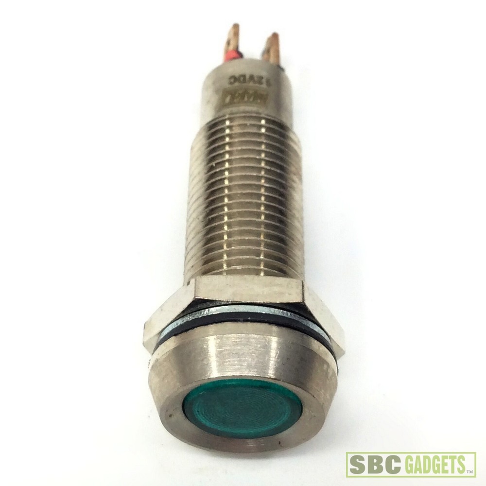 NEW Marl Panel Mount Indicator 8.1mm LED 507-532-21 GREEN