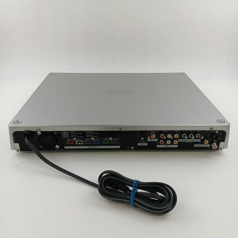 Sony HCD-FX10 S-Master Super Audio CD DVD Receiver Disc AV System Silver