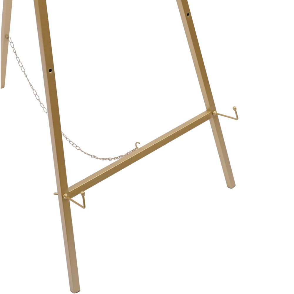 2pack Gold Wedding Easel Stand Drawing Poster Display Adjustable Angle Height