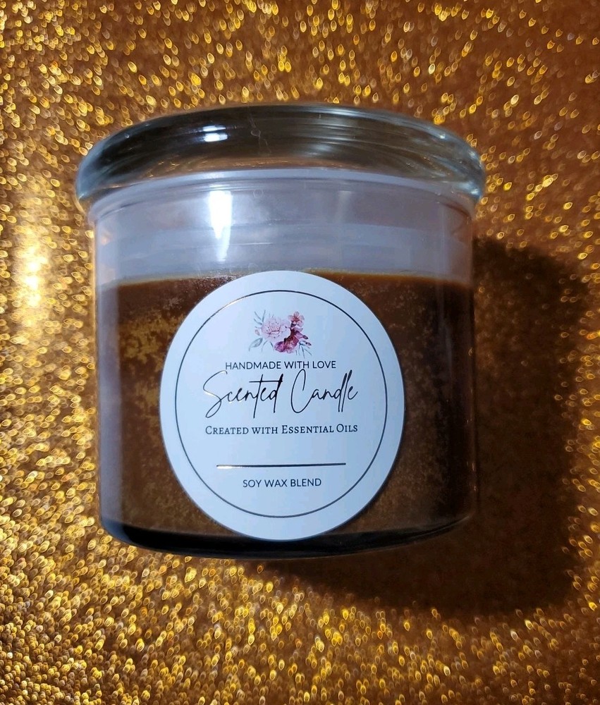 Candle Apple Pie Scent Soy 3-Wick Candle