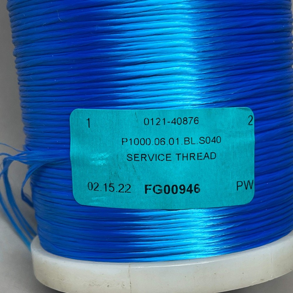 SERVICE THREAD 12/5 Blue Poly Thread for Ind. Sewing Machines & Systems P1000