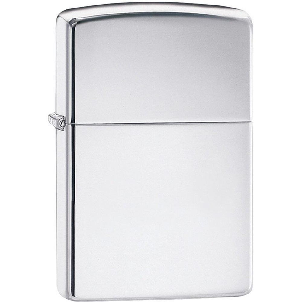 Zippo High Polished Chrome Pocket Lighter