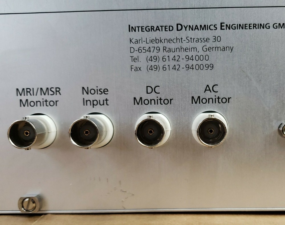 IDE Integrated Dynamics Engineering 400133-02 EMI Compensation System MK4