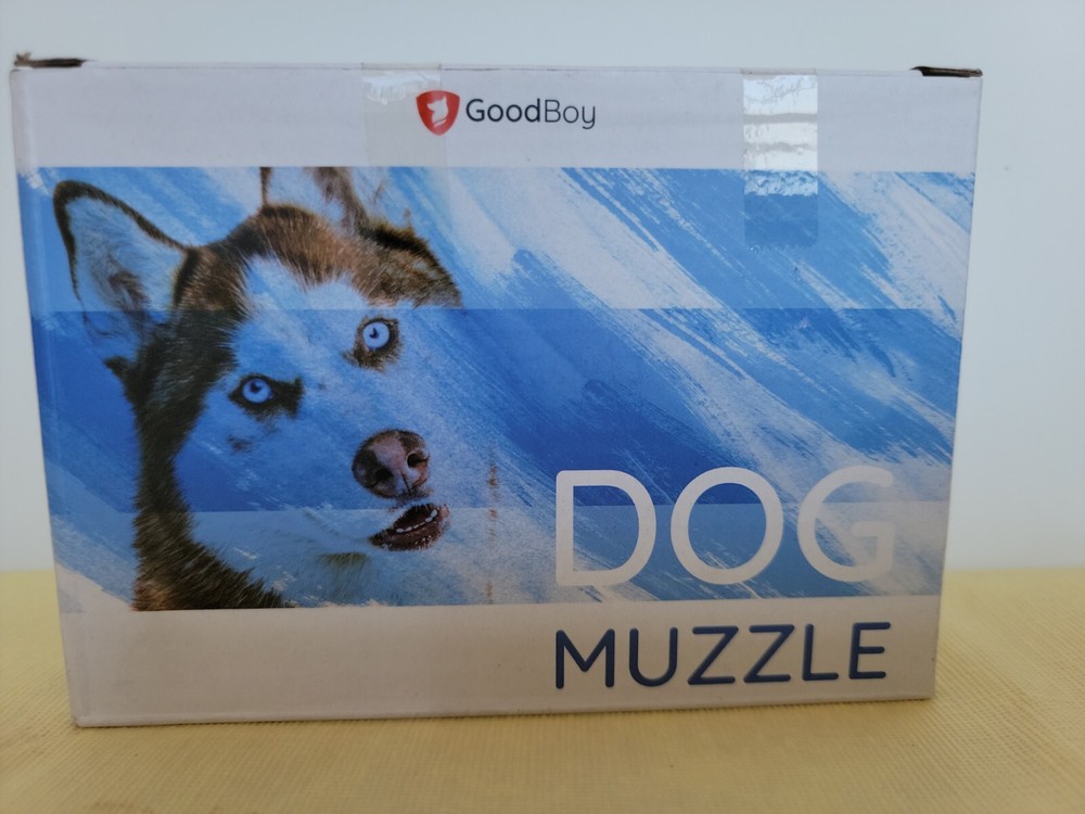 DogMuzzle Good Boy Soft Comfortable fit Size small  👀😎🐶