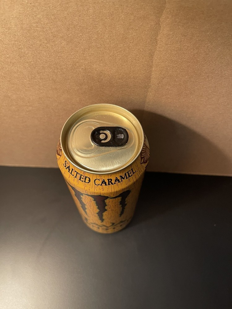 Monster Energy Java Salted Caramel Full 15oz Can Old 160mg Caffeine Version