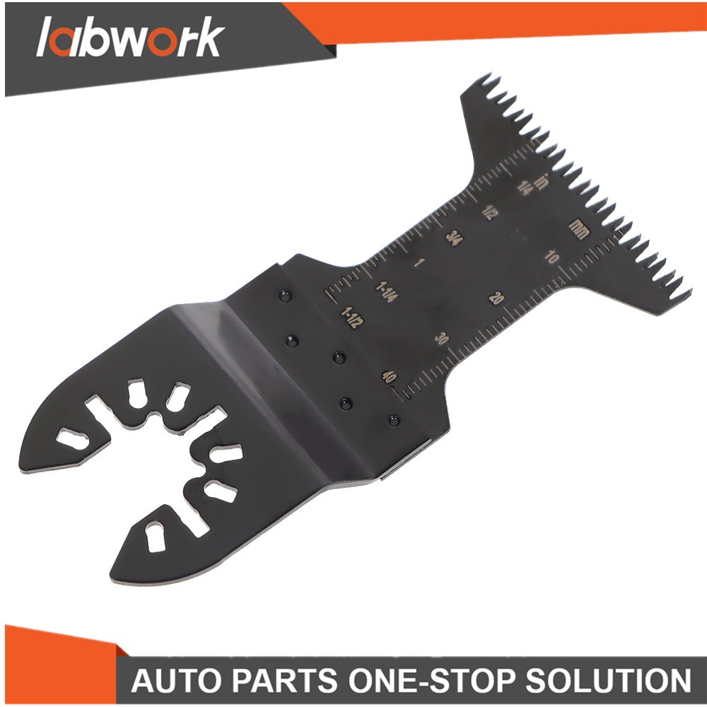Labwork Plastic And Wood Oscillating Multitool Quick Release Saw Blades 60Pack