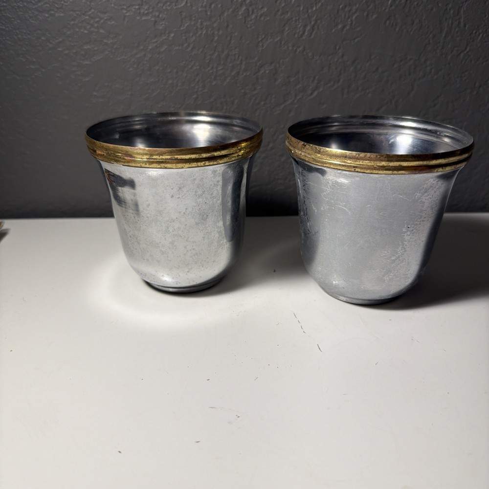 2 Made In India Cups With Gold Ring
