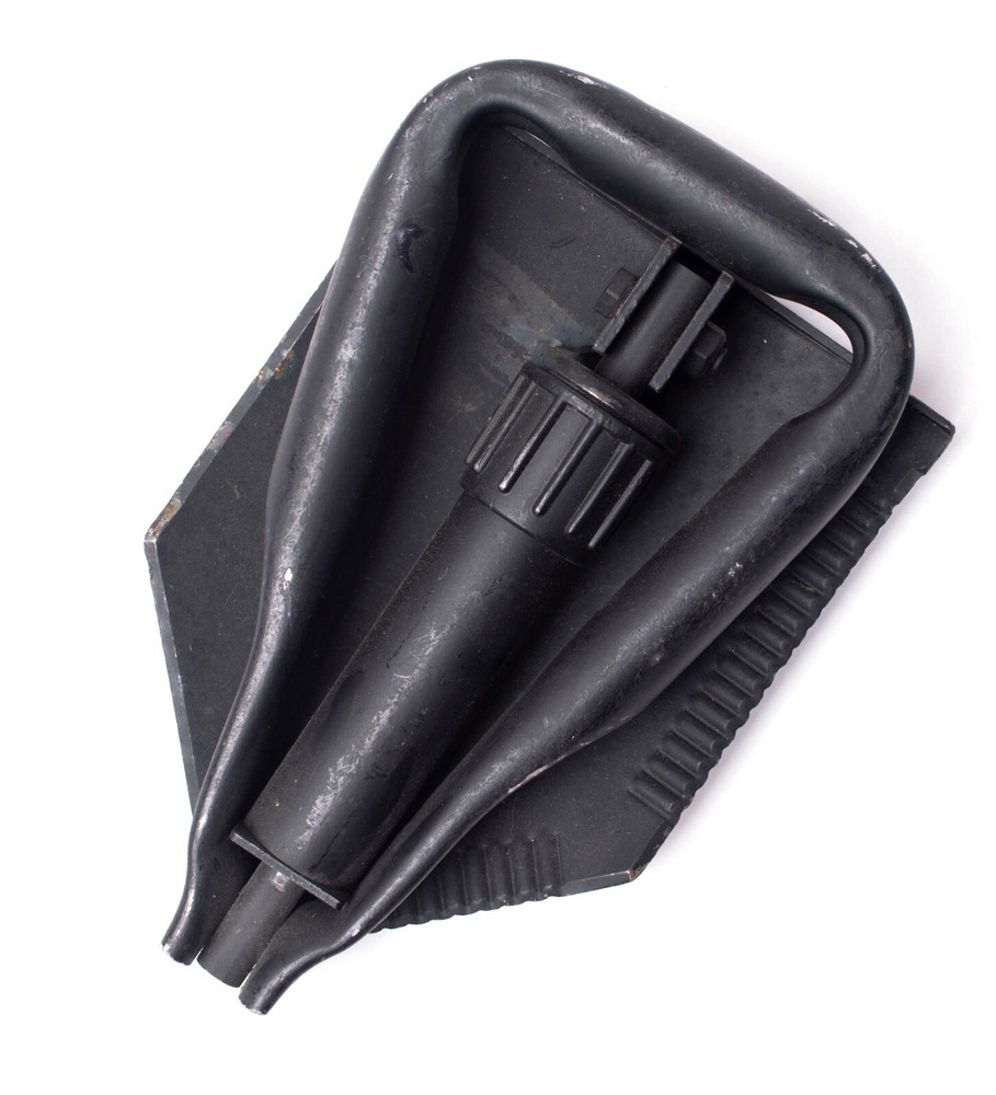 Genuine US Military Issue Entrenching Tool (E-Tool), Folding Shovel w/ D Handlel