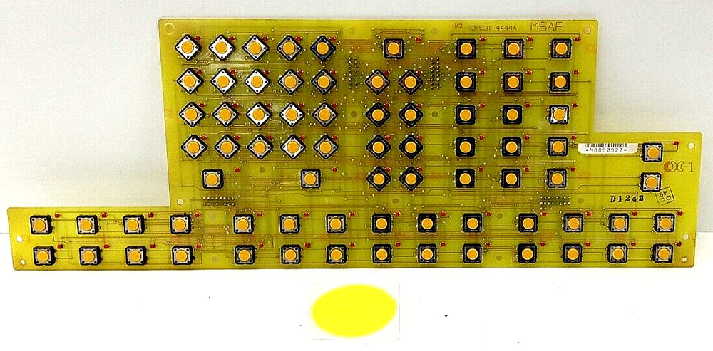 MILACRON CINCINNATI MILACRON 3-531-4444A PC BOARD KEYPAD OPERATOR PANEL