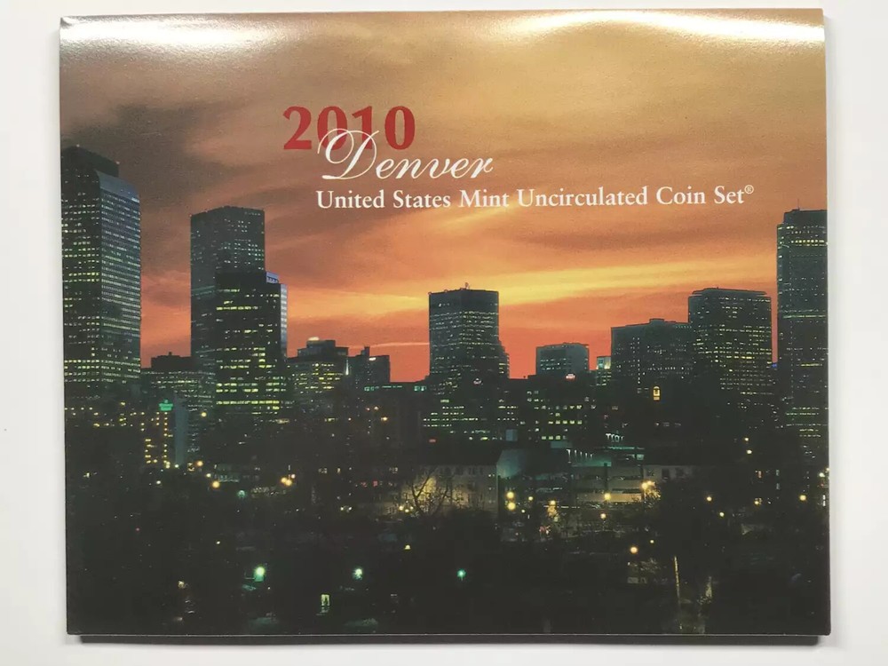 2010 US Mint Uncirculated Coin Set - P & D